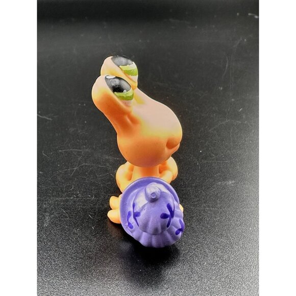 Littlest Pet Shop 352 Hermit Crab LPS Authentic Orange Green Eyes Pet Nooks G1 - Picture 4 of 8